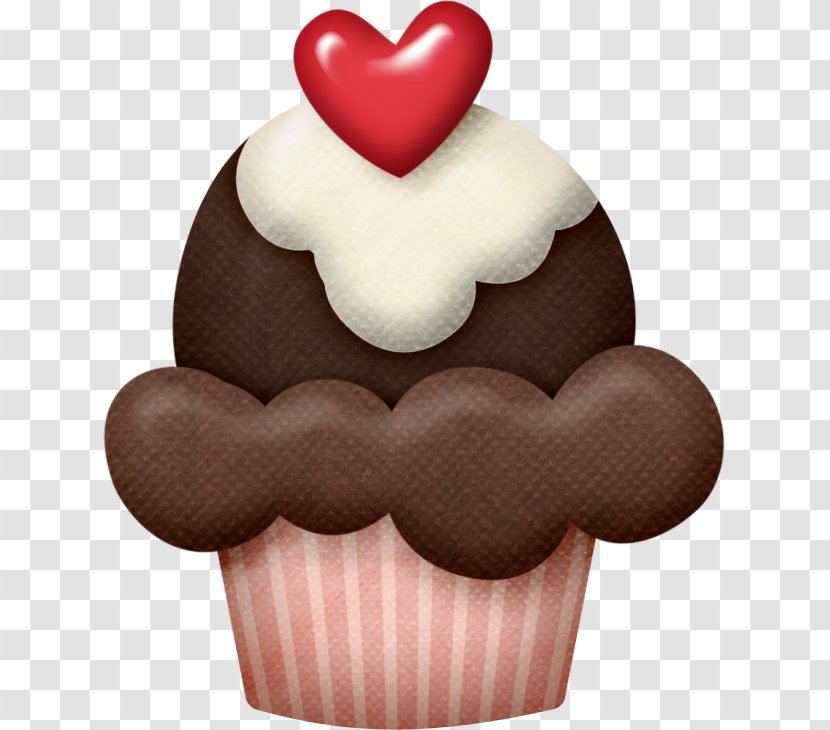 Cupcake Muffin Madeleine Christmas Cake Torta - Chocolate - Valentine's Day Transparent PNG