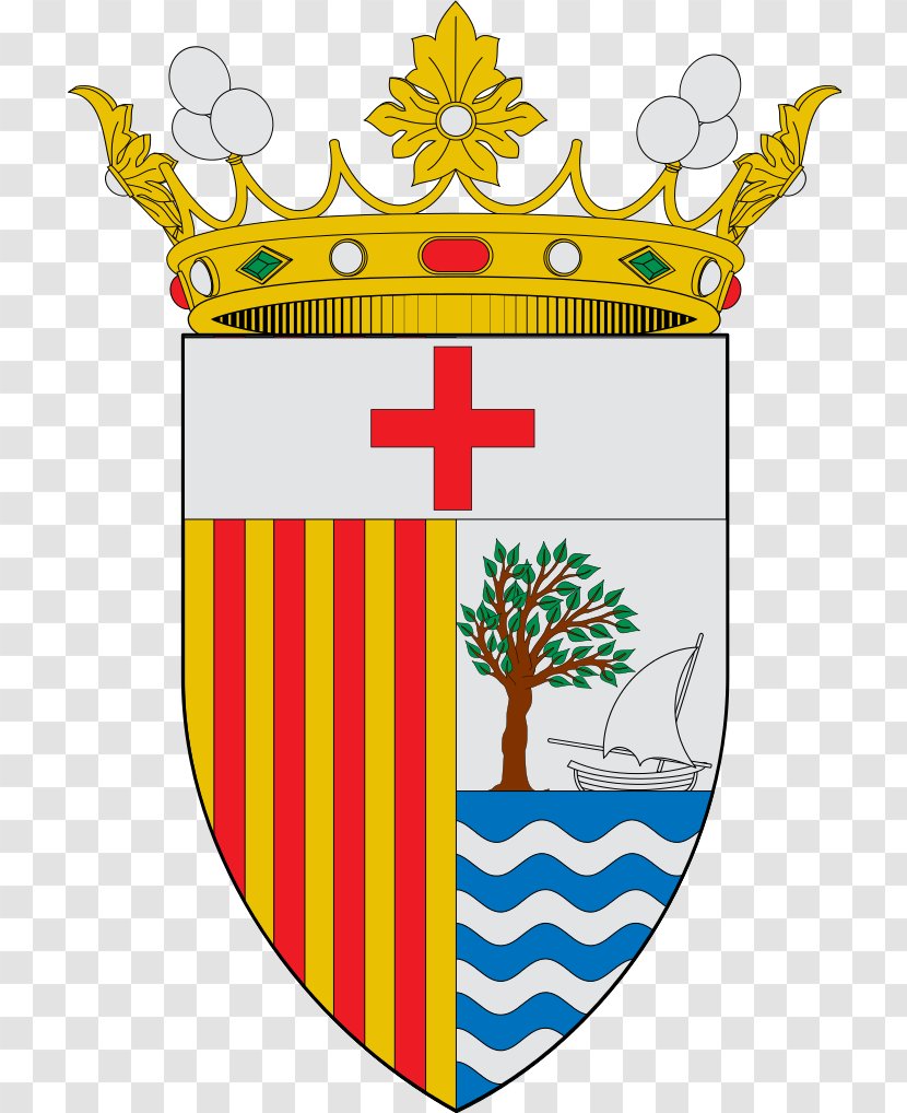 Sueca Gibraleón Linares Figueres Coat Of Arms - Area - Abstract Waves Transparent PNG