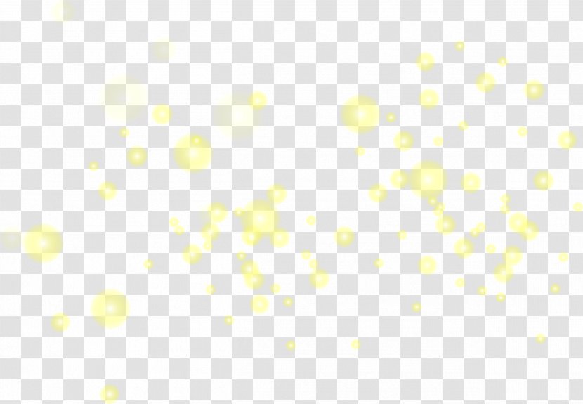 Sky Computer Pattern - Point - Hand Painted Yellow Circle Transparent PNG