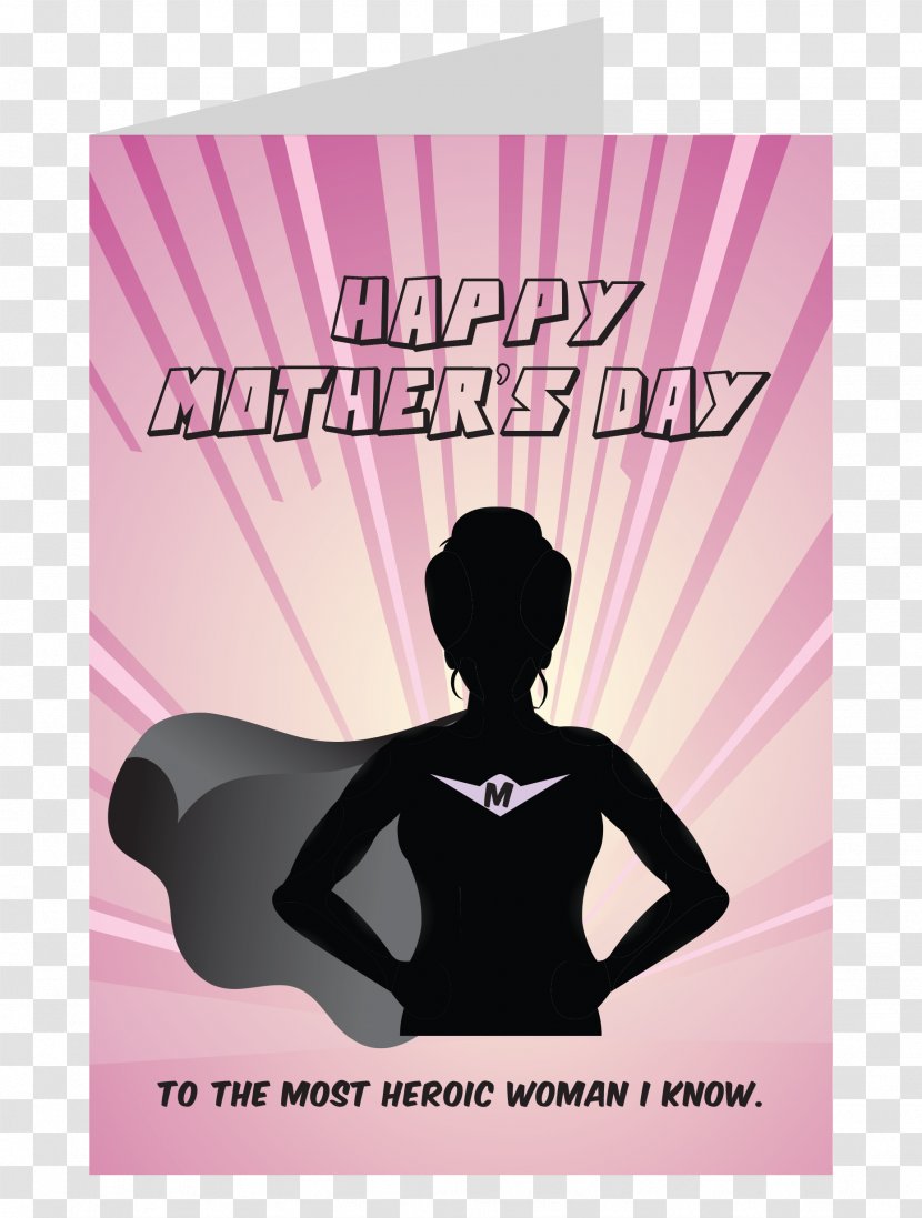 Poster Pink M - Joint - Mother Day Card Transparent PNG