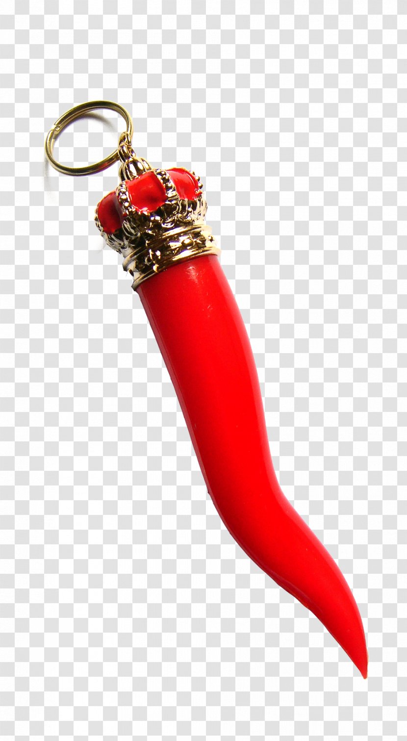 Chili Con Carne Pepper Cornicello Bell Capsicum - Red Amulet Transparent PNG