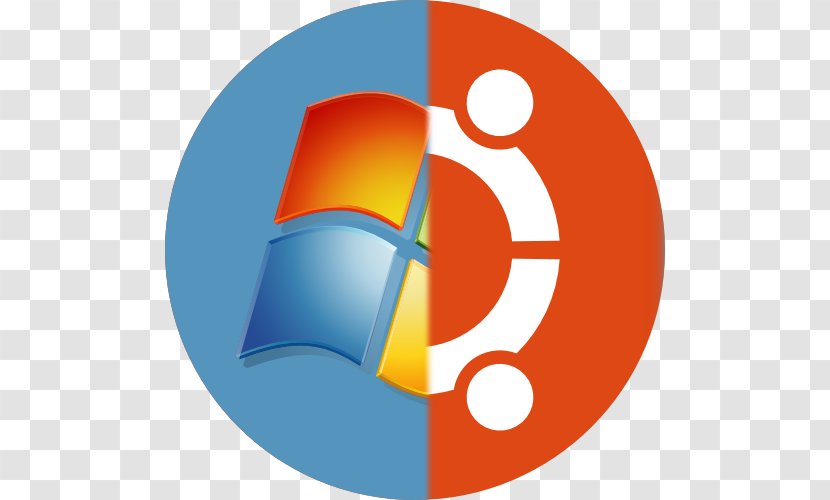 Ubuntu Studio Linux Operating Systems Logo - Orange Transparent PNG
