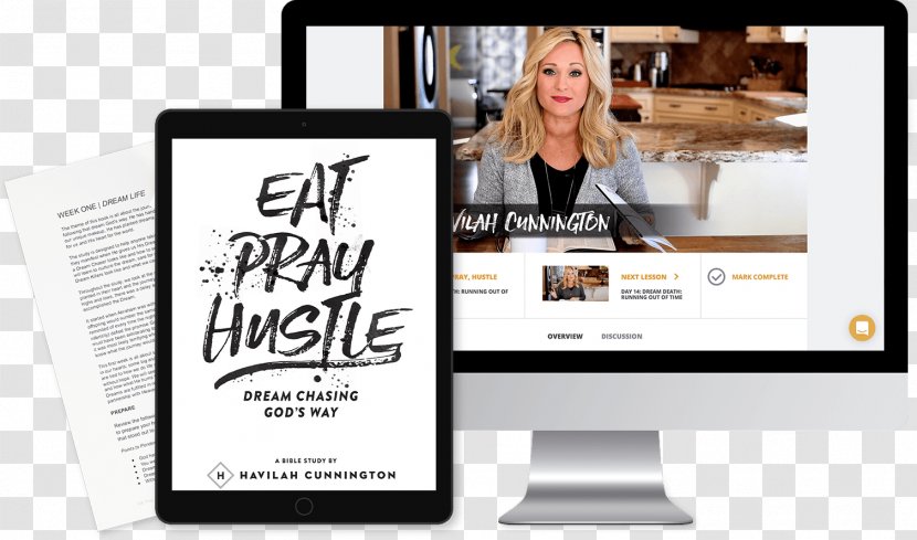 Eat. Pray. Hustle: Dream Chasing God's Way Logo Brand Display Advertising - Study Skills - People Transparent PNG