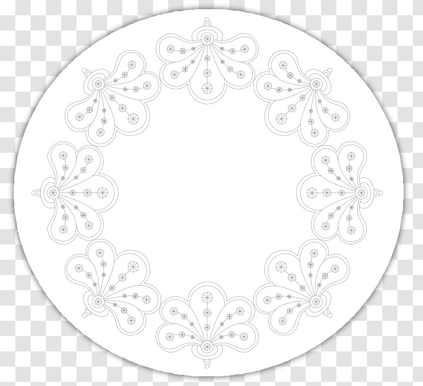 Embroidery Arabesque Crochet Needlework Pattern - CA Monogram Transparent PNG