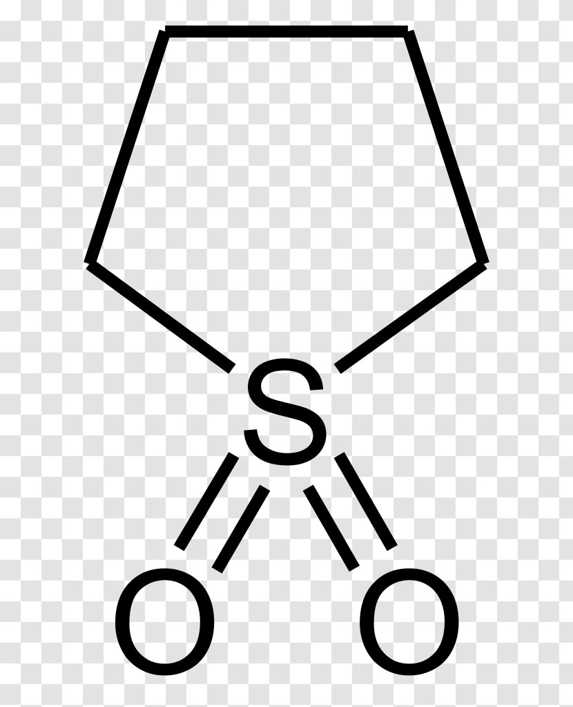 Sulfolane Heterocyclic Compound Thiophene Thiazoline Chemistry - Acetylene Lewis Structure Transparent PNG