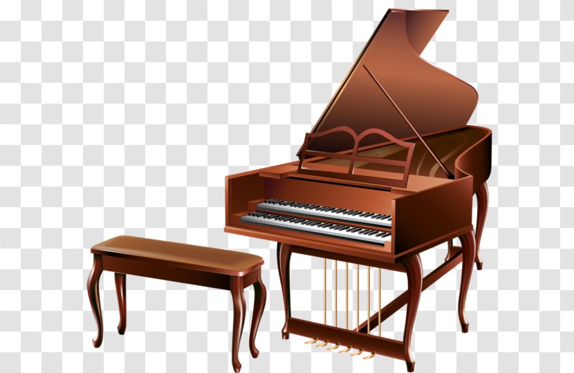 Harpsichord Musical Instruments Royalty-free - Watercolor Transparent PNG