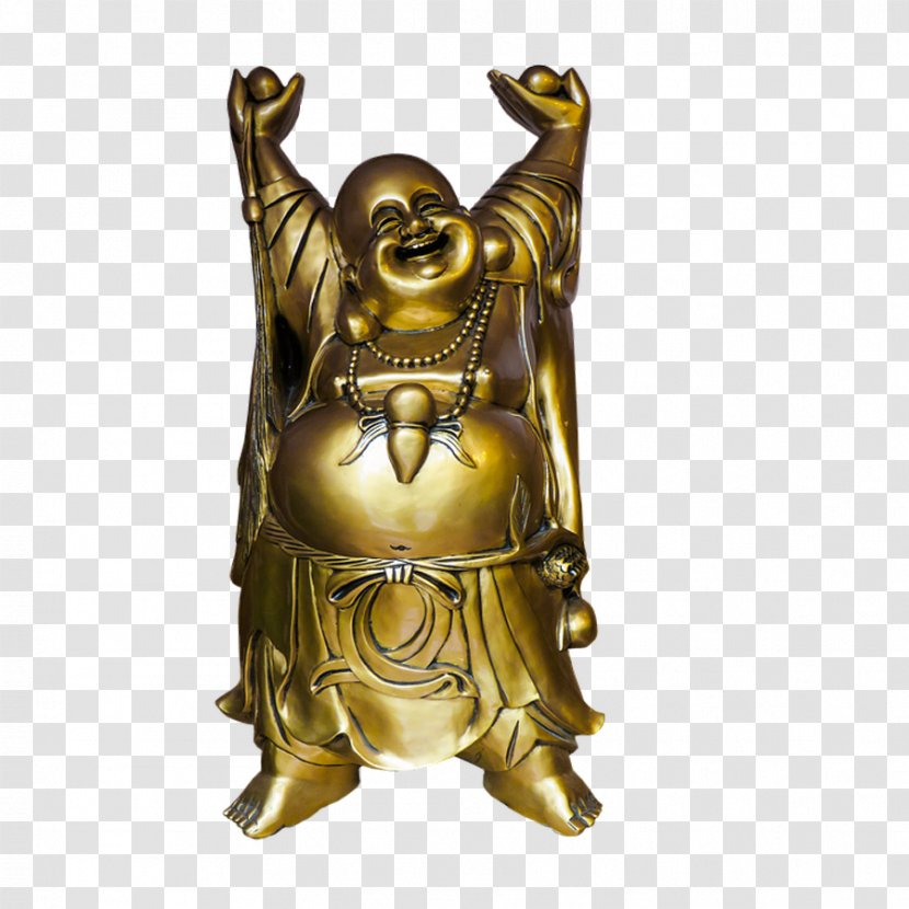 Golden Buddha Statue Buddhism - Sculpture - Happy Transparent PNG