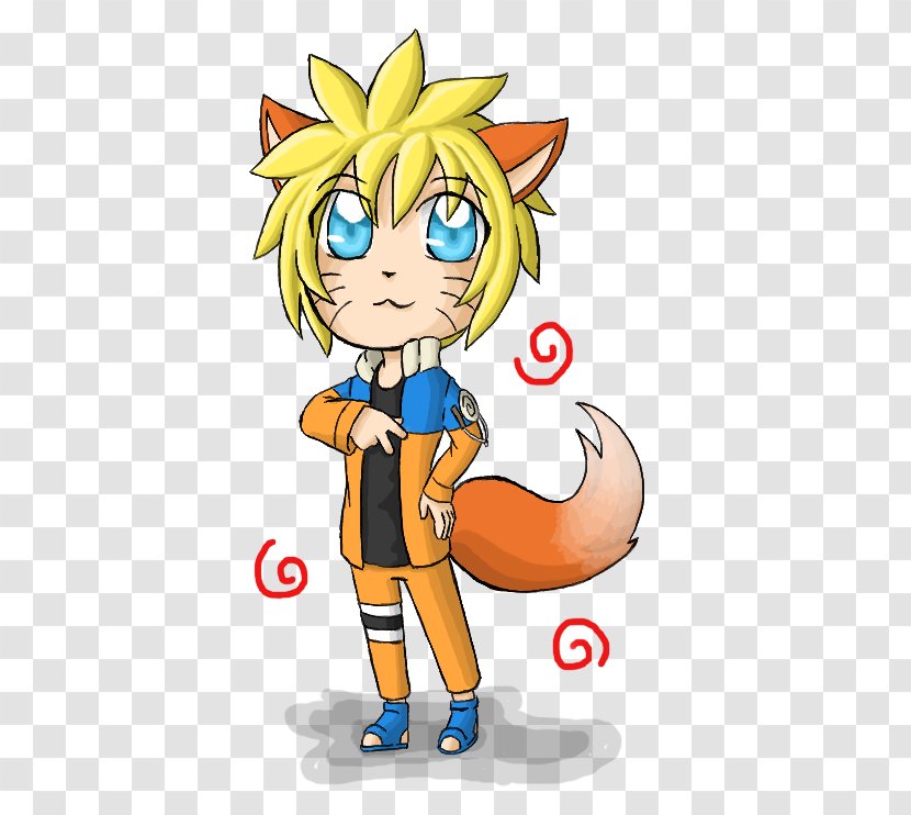 Vertebrate Cartoon Clip Art - Tree - Naruto Fox Transparent PNG