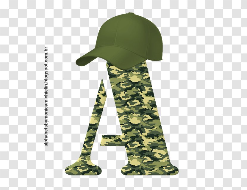 Military Camouflage Letter Army - M - Ski Cap Transparent PNG