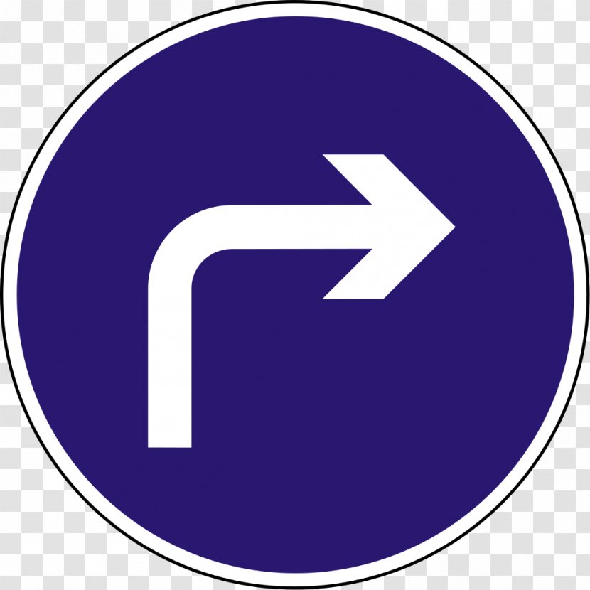 Car Traffic Sign Mandatory Transport - Text Transparent PNG