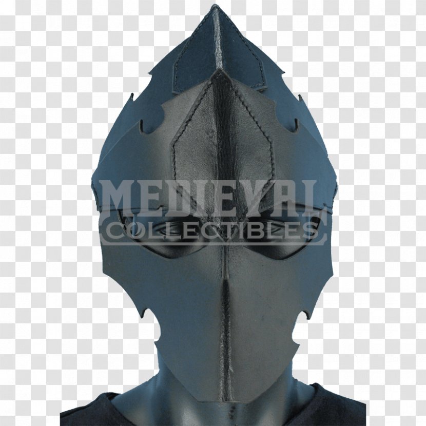 Leather Enclosed Helmet Assassins Middle Ages - Assassin S Creed Transparent PNG