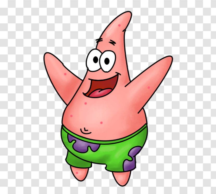 Patrick Star SpongeBob SquarePants Drawing Character Clip Art - Fictional - Paddy Transparent PNG