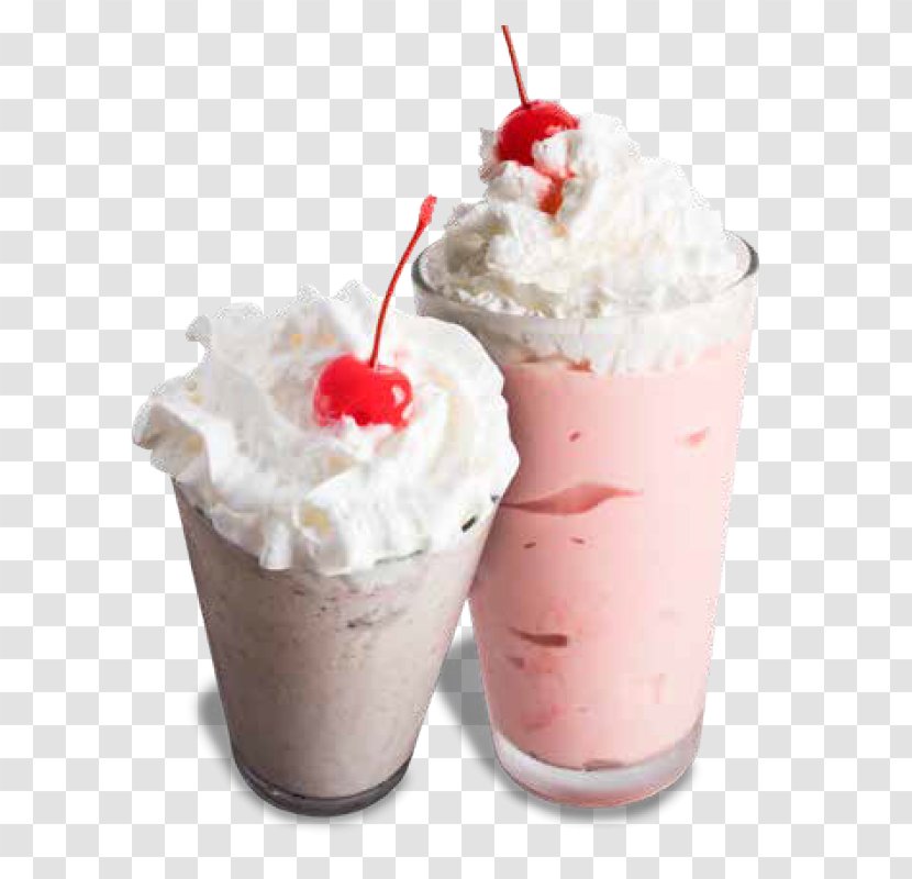 Sundae Milkshake Knickerbocker Glory Ice Cream Smoothie - Whipped Transparent PNG