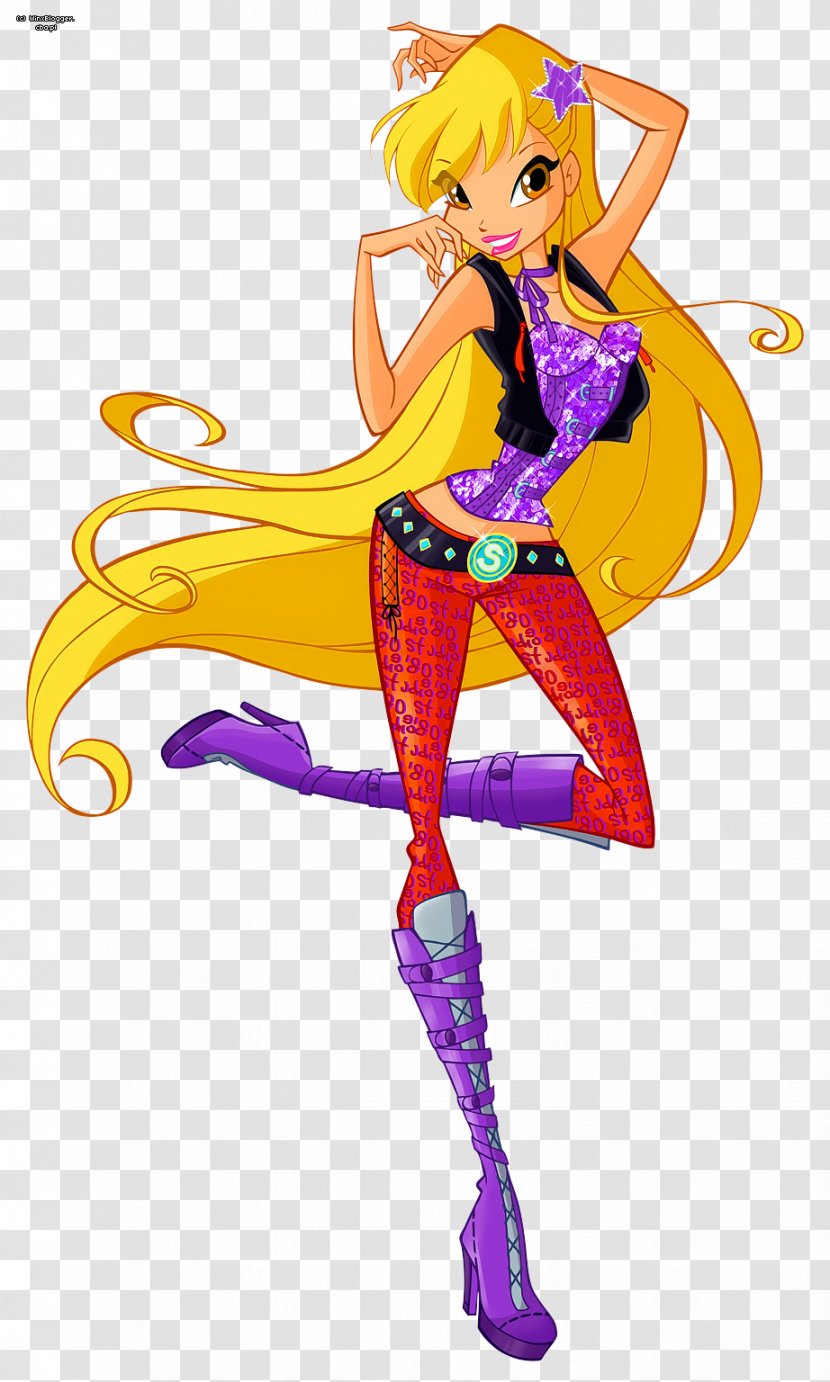 Stella Flora Bloom Tecna Musa - Watercolor - Winx Transparent PNG