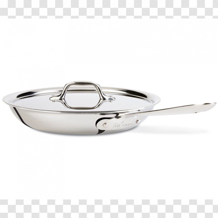 Frying Pan All-Clad Cookware Stainless Steel - Dishwasher Transparent PNG