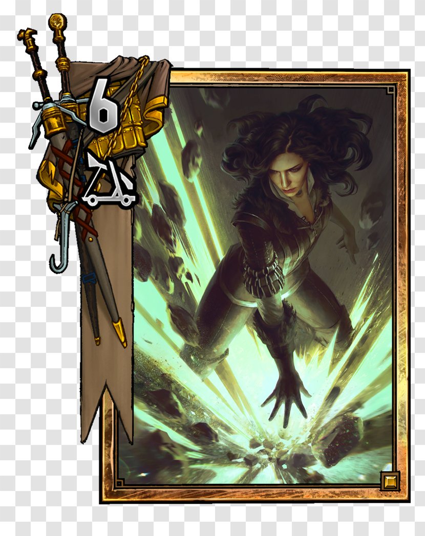 Gwent: The Witcher Card Game 3: Wild Hunt Geralt Of Rivia Yennefer - Unicorn Avatar Transparent PNG