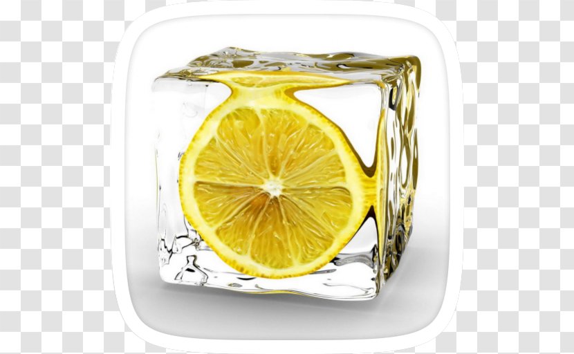 Iced Tea Ice Cube Juice Lemon Cream - Food Transparent PNG