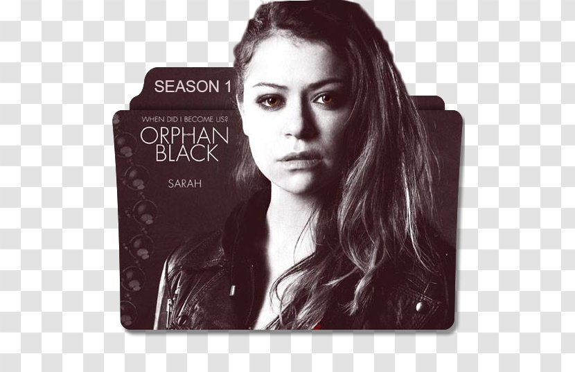 Tatiana Maslany Orphan Black: Sarah Manning Alison Hendrix - Black - Season 3 Transparent PNG