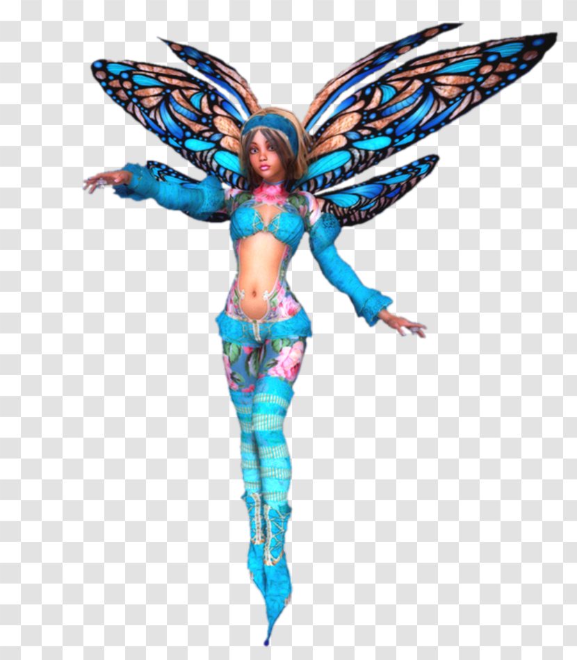 Fairy Elf Melusine Legendary Creature Butterfly - Moths And Butterflies - Lion Dance Transparent PNG