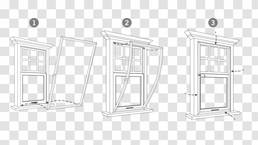 Line Furniture Angle - Black And White Transparent PNG