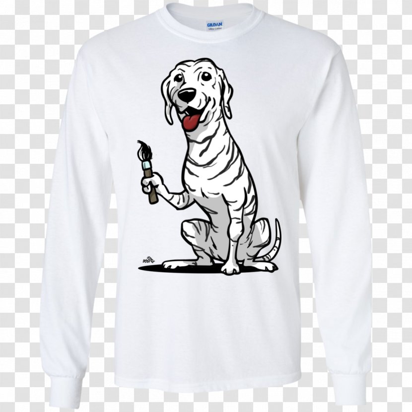 T-shirt Sleeve Top Clothing - Dog Like Mammal Transparent PNG