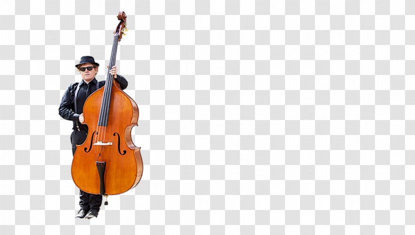 Violone Double Bass Bluegrass Cello Violin - String Instrument Transparent PNG