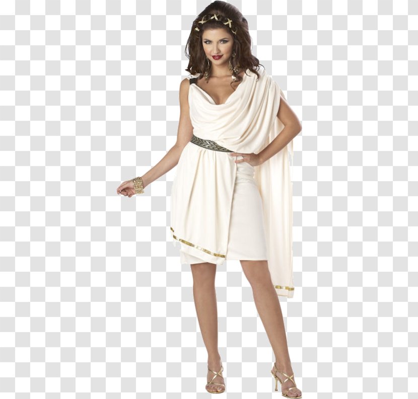 Ancient Rome Costume Party Toga Clothing - Silhouette Transparent PNG