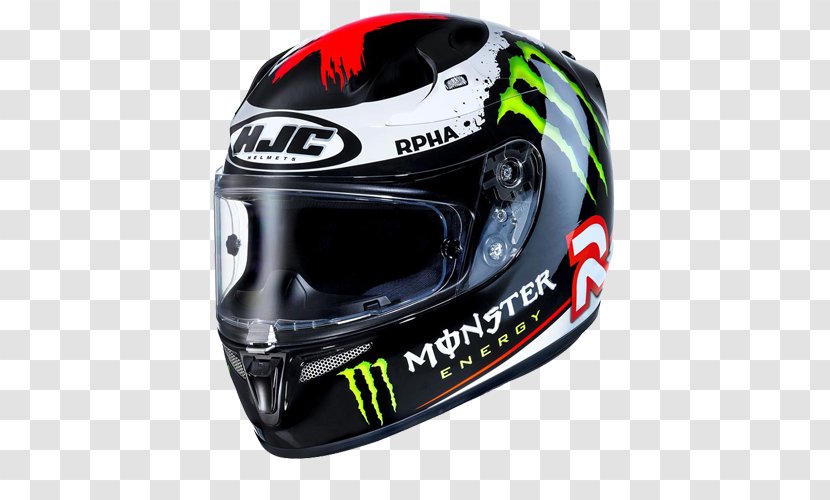 Motorcycle Helmets Monster Energy HJC Corp. Transparent PNG