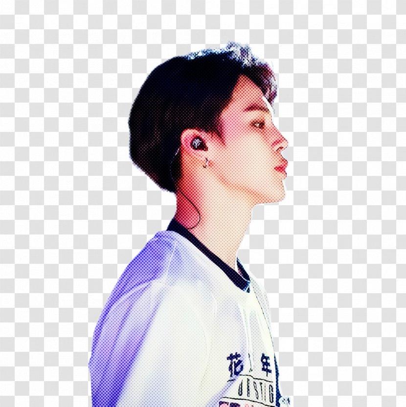 BTS V - Jimin - Neck Chin Transparent PNG