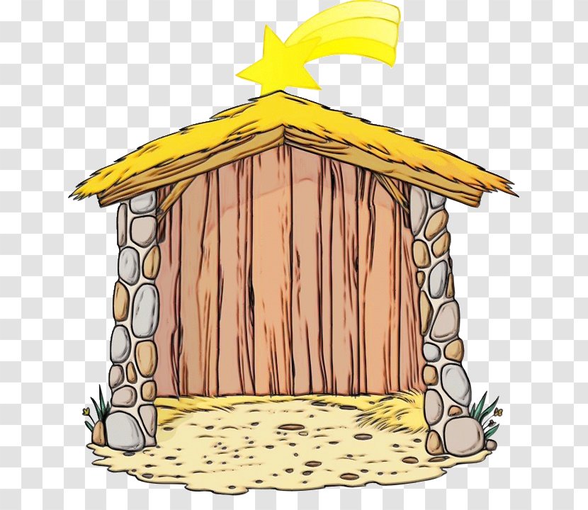 Watercolor Cartoon - Roof - Building Transparent PNG