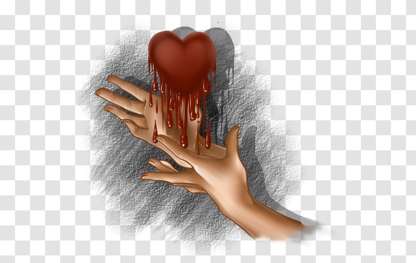 Bleeding Love Heart - Frame Transparent PNG