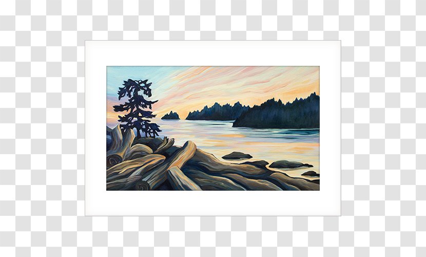 Painting Giclée Printing Art Driftwood - Picture Frame Transparent PNG