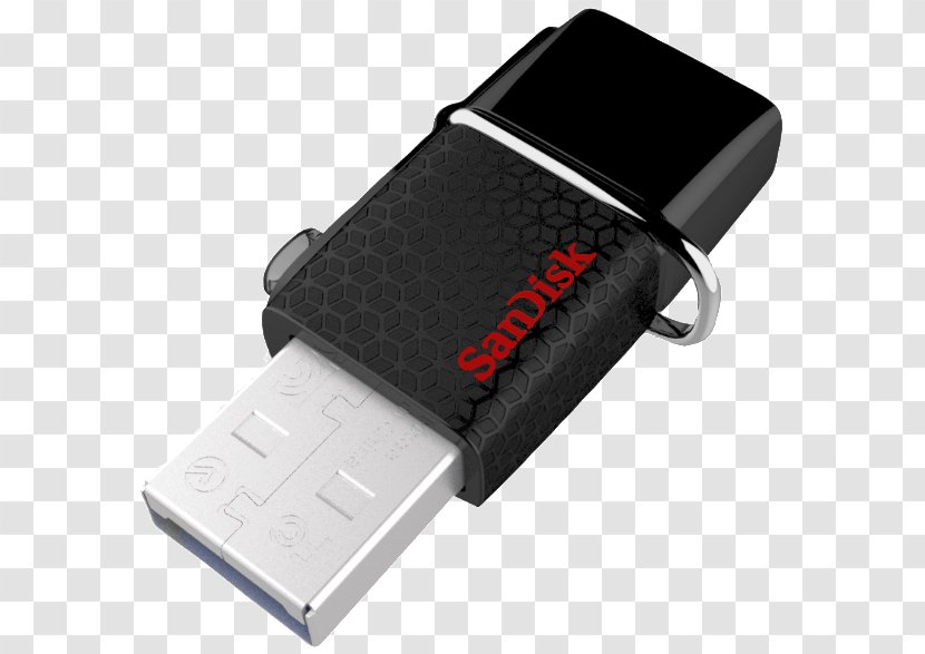 USB Flash Drives SanDisk Ultra Dual 3.0 On-The-Go - Usb 30 Transparent PNG