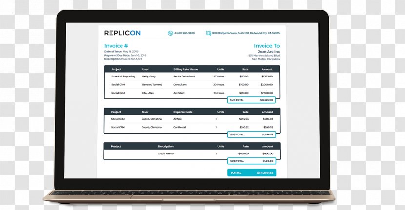 Time-tracking Software Replicon Computer Timesheet Service - Revenue - Timetracking Transparent PNG