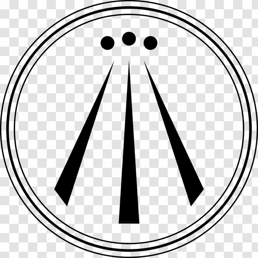 Awen Druidry Symbol Celts - Monochrome Photography Transparent PNG