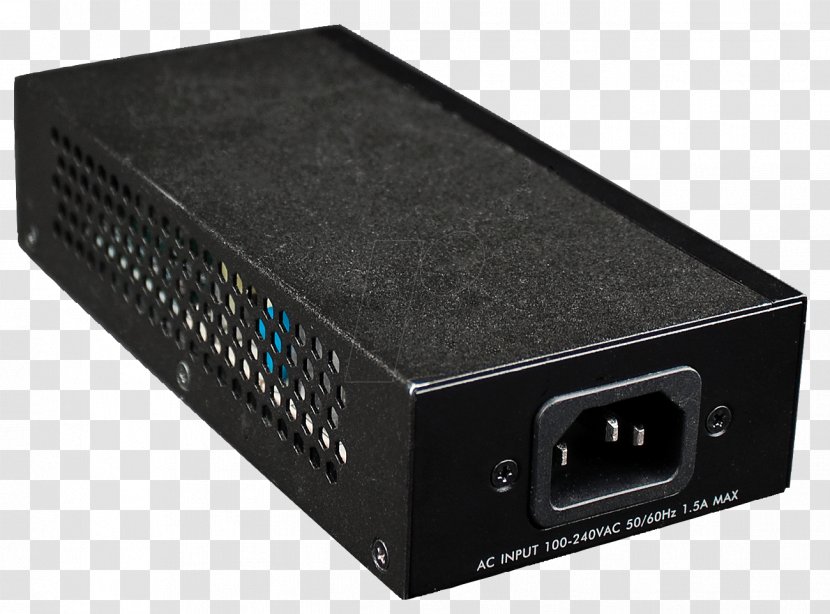 Power Over Ethernet IEEE 802.3at Gigabit Repeater - Network Switch - Computer Port Transparent PNG