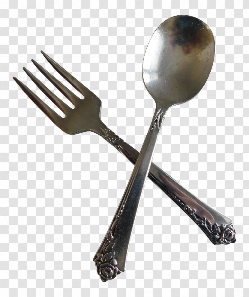 Fork Spoon Child Lusikkahaarukka Handle - Reed Barton Transparent PNG