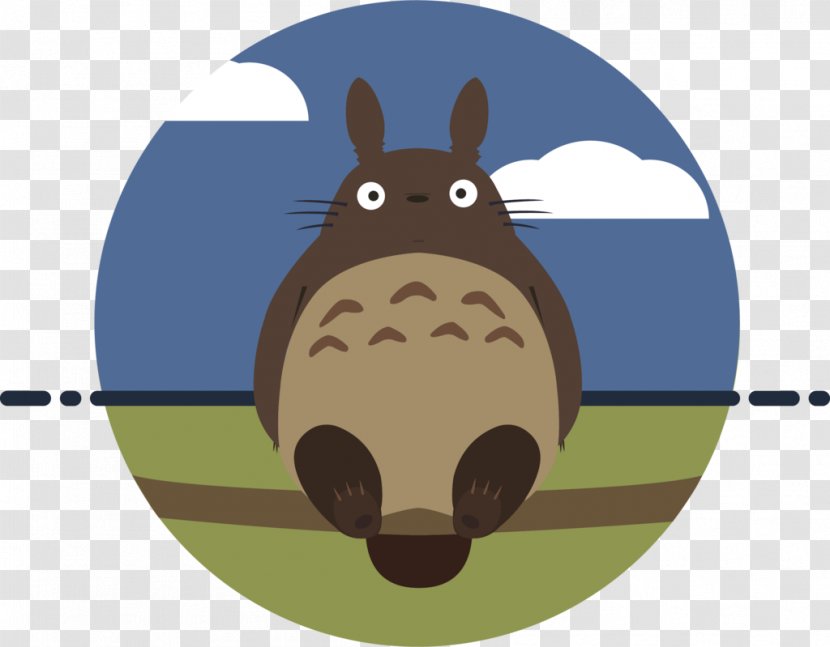 INMAN Embroidery Illustration Cross-stitch - My Neighbor Totoro - Inman Transparent PNG