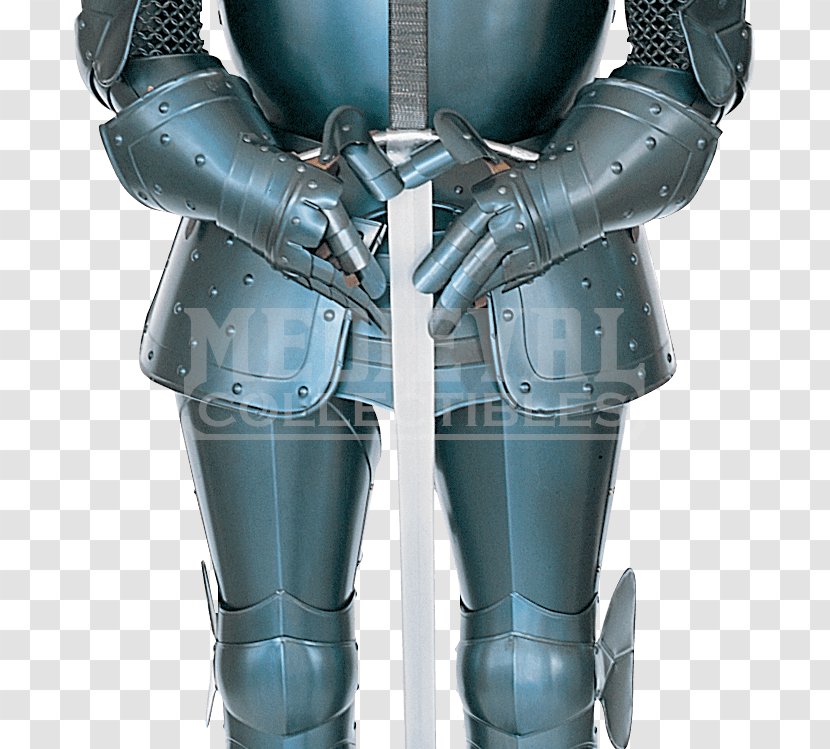 Plate Armour Knight Body Armor Components Of Medieval - Mail Transparent PNG