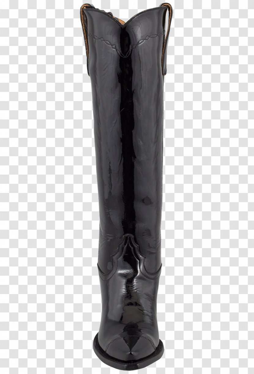 Riding Boot Patent Leather Shoe Pinto Ranch - Twiggy Transparent PNG