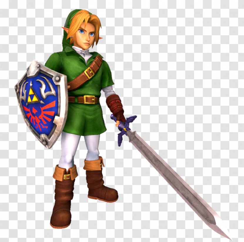 The Legend Of Zelda: Ocarina Time Link Goron Super Smash Bros. Mr. Game And Watch - Figurine - Zelda Transparent PNG