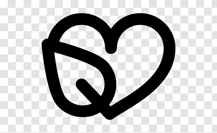 Monochrome Photography Symbol Love - Black And White - Heart Transparent PNG