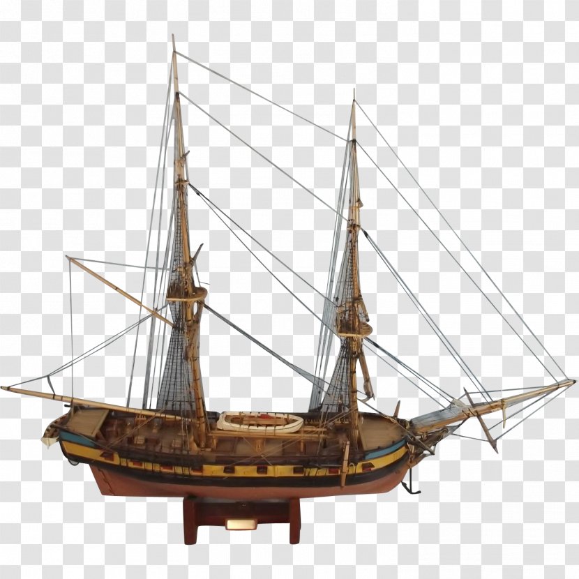 Sloop-of-war Cruizer-class Brig-sloop Sailing Ship - Schooner - Albatross Transparent PNG