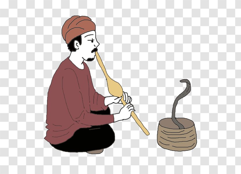 Snake Charming Reptile Pungi - Tasseography Transparent PNG