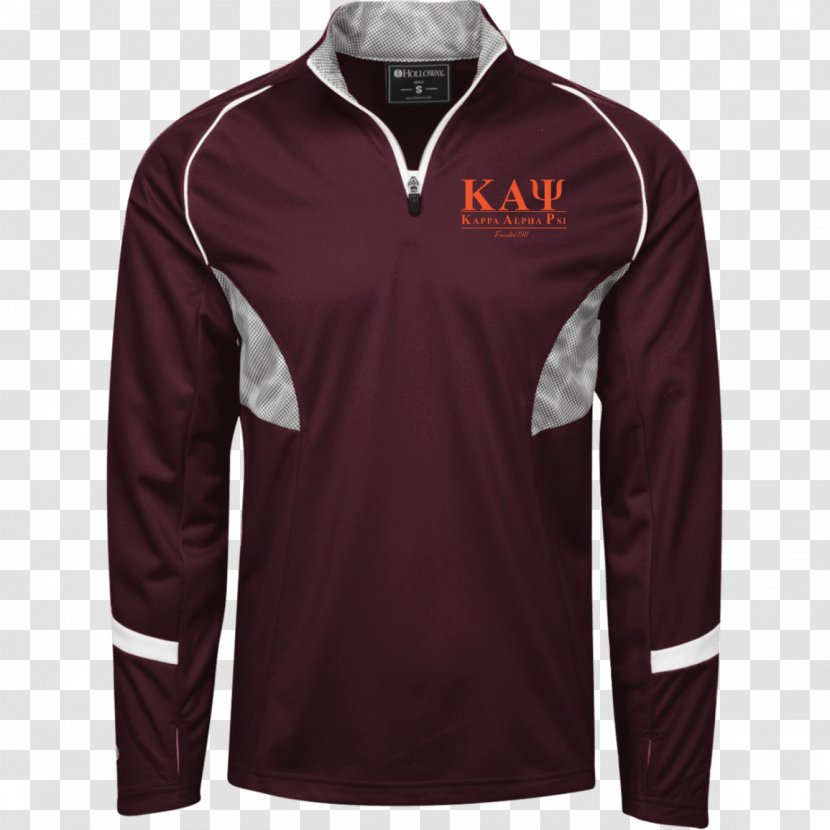T-shirt Zipper Sweater Jacket Sleeve - Bluza - Alpha Kappa Rho Transparent PNG