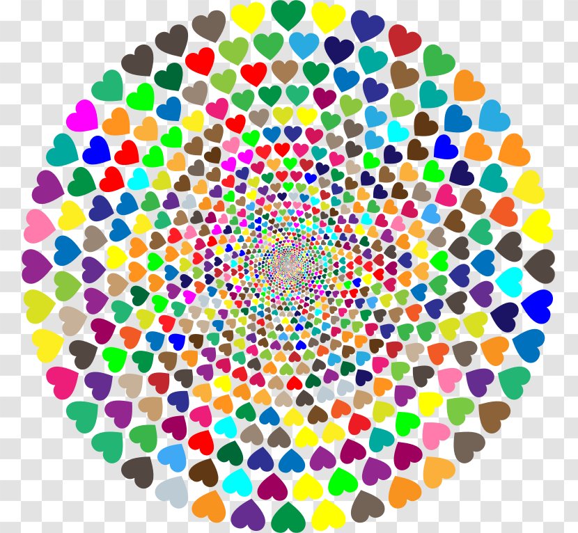 Color Circle Clip Art - Fractal - Colorful Transparent PNG