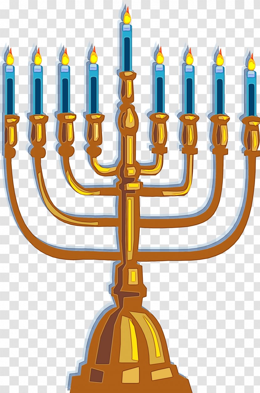 Menorah Hanukkah Judaism Passover Temple In Jerusalem - Jewish Ceremonial Art - Weekly Torah Portion Transparent PNG