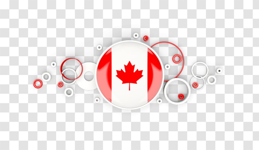 Flag Of Indonesia Canada - Circle Transparent PNG