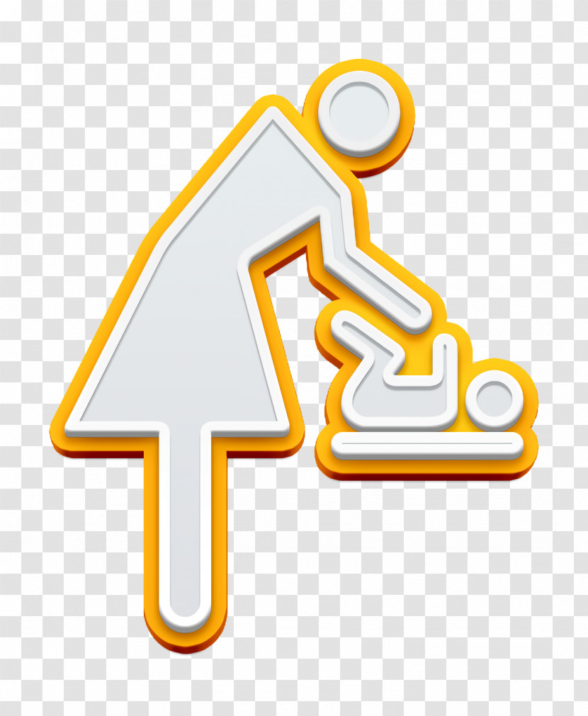 People Icon Mother Changing Baby Clothes Icon Child Icon Transparent PNG