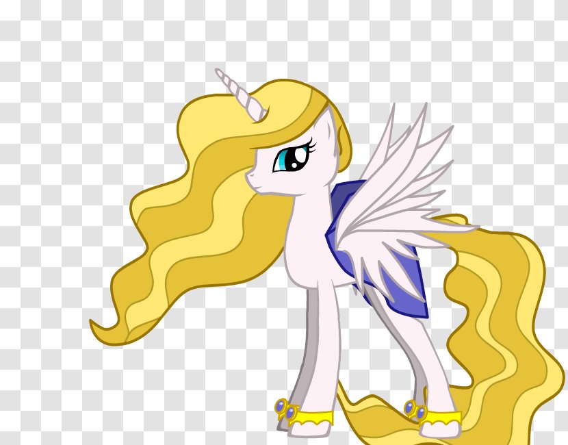 My Little Pony Winged Unicorn Princess Equestria - Yellow Transparent PNG
